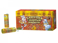 Хлопушка с золотым конфетти Хлопушки купить в Карабулаке | karabulak.salutsklad.ru