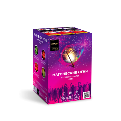 Магические огни Батарея салютов купить в Карабулаке | karabulak.salutsklad.ru