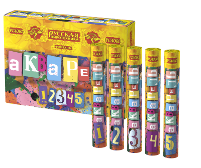 Акварель Фонтан пиротехнический купить в Карабулаке | karabulak.salutsklad.ru