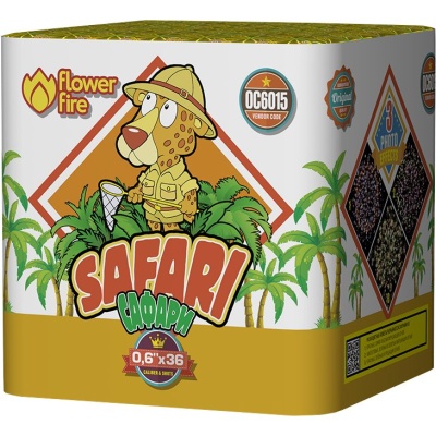 Сафари Батарея салютов купить в Карабулаке | karabulak.salutsklad.ru