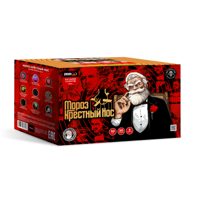 Мороз Крестный нос Батарея салютов купить в Карабулаке | karabulak.salutsklad.ru