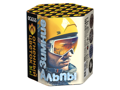 Зимние Альпы Батарея салютов купить в Карабулаке | karabulak.salutsklad.ru