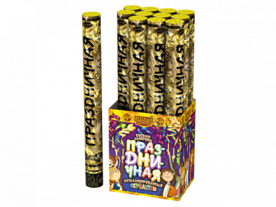 Праздничная 50 Пневматическая хлопушка купить в Карабулаке | karabulak.salutsklad.ru