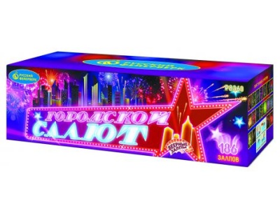 Городской салют Комбинированный Фейерверк купить в Карабулаке | karabulak.salutsklad.ru