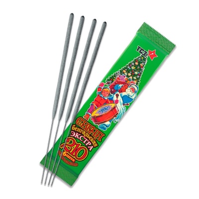 210 мм. Экстра Бенгальские огни купить в Карабулаке | karabulak.salutsklad.ru